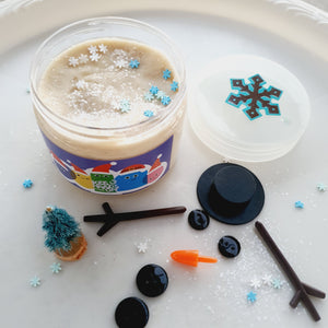 Snowman Play-dough Jar