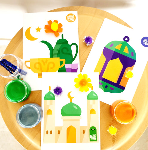 Ramadan Play-dough Mats