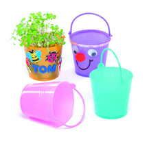 Load image into Gallery viewer, Mini Plastic Buckets (Pack of 6)