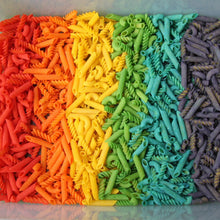 Load image into Gallery viewer, Rainbow Pasta Sensory Box